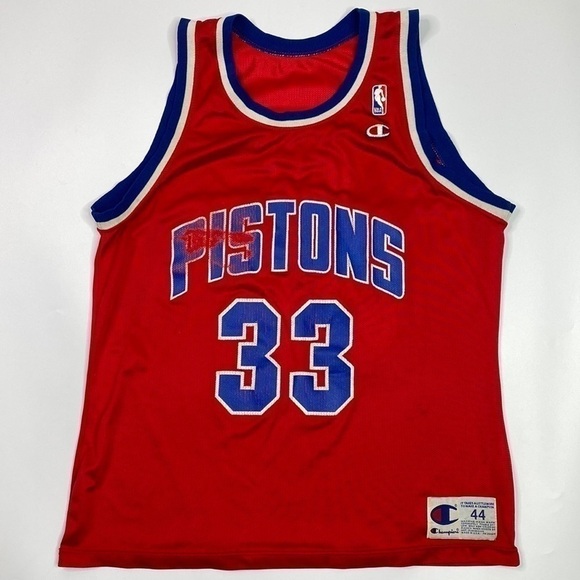 Champion Other - Vintage Champion Detroit Pistons Grant Hill Jersey Size 44